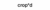 crop*d logo